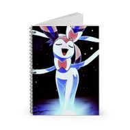 Onyourcases Sylveon Pokemon Custom Spiral Notebook Ruled Line 118 Pages 59 Sheets 6 x 8 Inch 90 Gsm Paper School Work Business Notebook Blocknotes Schedule Diary Notes Journal