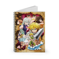 Onyourcases The Seven Deadly Sins Wrath of The Gods Custom Spiral Notebook Ruled Line 118 Pages 59 Sheets 6 x 8 Inch 90 Gsm Paper School Work Business Notebook Blocknotes Schedule Diary Notes Journal