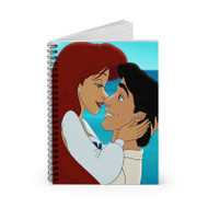 Onyourcases Ariel and Eric Love Disney Custom Spiral Notebook Ruled Line 118 Pages 59 Sheets 6 x 8 Inch 90 Gsm Paper School Work Business Blocknotes Schedule Diary Notes Journal