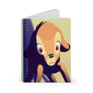 Onyourcases Bambi Disney Product Custom Spiral Notebook Ruled Line 118 Pages 59 Sheets 6 x 8 Inch 90 Gsm Paper School Work Business Blocknotes Schedule Diary Notes Journal