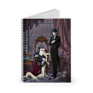 Onyourcases Black Butler Arts Custom Spiral Notebook Ruled Line 118 Pages 59 Sheets 6 x 8 Inch 90 Gsm Paper School Work Business Blocknotes Schedule Diary Notes Journal