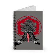 Onyourcases Darth Vader Game of Thrones Custom Spiral Notebook Ruled Line 118 Pages 59 Sheets 6 x 8 Inch 90 Gsm Paper School Work Business Blocknotes Schedule Diary Notes Journal