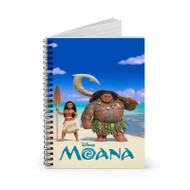 Onyourcases Disney Moana Custom Spiral Notebook Ruled Line 118 Pages 59 Sheets 6 x 8 Inch 90 Gsm Paper School Work Business Blocknotes Schedule Diary Notes Journal