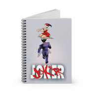 Onyourcases Joker Harley Quinn as Akira Custom Spiral Notebook Ruled Line 118 Pages 59 Sheets 6 x 8 Inch 90 Gsm Paper School Work Business Blocknotes Schedule Diary Notes Journal