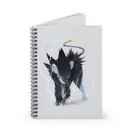 Onyourcases Luxray Pokemon Custom Spiral Notebook Ruled Line 118 Pages 59 Sheets 6 x 8 Inch 90 Gsm Paper School Work Business Blocknotes Schedule Diary Notes Journal