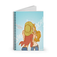 Onyourcases Nami and Luffy One Piece Kiss Custom Spiral Notebook Ruled Line 118 Pages 59 Sheets 6 x 8 Inch 90 Gsm Paper School Work Business Blocknotes Schedule Diary Notes Journal