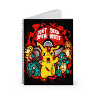 Onyourcases Pikachu Don t Open Inside Custom Spiral Notebook Ruled Line 118 Pages 59 Sheets 6 x 8 Inch 90 Gsm Paper School Work Business Blocknotes Schedule Diary Notes Journal