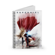 Onyourcases Supergirl Arts Custom Spiral Notebook Ruled Line 118 Pages 59 Sheets 6 x 8 Inch 90 Gsm Paper School Work Business Blocknotes Schedule Diary Notes Journal