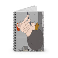 Onyourcases Connie Cunaman Brickleberry Wrecking Ball Custom Spiral Notebook Ruled Line 118 Pages 59 Sheets 6 x 8 Inch 90 Gsm Paper School Work Business Notebook Blocknotes Diary Notes Journal