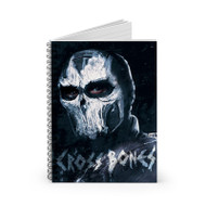 Onyourcases Crossbones Captain America Civil War Custom Spiral Notebook Ruled Line 118 Pages 59 Sheets 6 x 8 Inch 90 Gsm Paper School Work Business Notebook Blocknotes Diary Notes Journal