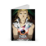 Onyourcases Fullmetal Alchemist Brotherhood 2009 Custom Spiral Notebook Ruled Line 118 Pages 59 Sheets 6 x 8 Inch 90 Gsm Paper School Work Business Notebook Blocknotes Diary Notes Journal