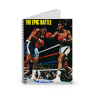 Onyourcases Muhammad Ali vs Joe Frazier Products Custom Spiral Notebook Ruled Line 118 Pages 59 Sheets 6 x 8 Inch 90 Gsm Paper School Work Business Notebook Blocknotes Diary Notes Journal