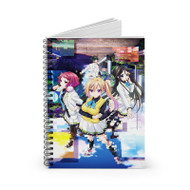 Onyourcases Musaigen no Phantom World Custom Spiral Notebook Ruled Line 118 Pages 59 Sheets 6 x 8 Inch 90 Gsm Paper School Work Business Notebook Blocknotes Diary Notes Journal