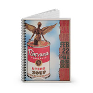 Onyourcases Nirvana Utero Soup Custom Spiral Notebook Ruled Line 118 Pages 59 Sheets 6 x 8 Inch 90 Gsm Paper School Work Business Notebook Blocknotes Diary Notes Journal