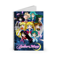 Onyourcases Sailor Moon Art Custom Spiral Notebook Ruled Line 118 Pages 59 Sheets 6 x 8 Inch 90 Gsm Paper School Work Business Notebook Blocknotes Diary Notes Journal