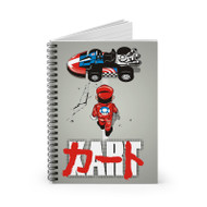 Onyourcases Super Mario Kart Arts Custom Spiral Notebook Ruled Line 118 Pages 59 Sheets 6 x 8 Inch 90 Gsm Paper School Work Business Notebook Blocknotes Diary Notes Journal