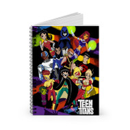 Onyourcases Teen Titans Go Characters Custom Spiral Notebook Ruled Line 118 Pages 59 Sheets 6 x 8 Inch 90 Gsm Paper School Work Business Notebook Blocknotes Diary Notes Journal