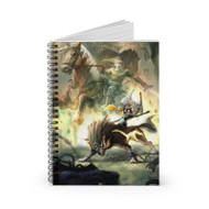 Onyourcases The Legend of Zelda Twilight Princess Art Products Custom Spiral Notebook Ruled Line 118 Pages 59 Sheets 6 x 8 Inch 90 Gsm Paper School Work Business Notebook Blocknotes Diary Notes Journal