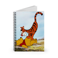 Onyourcases Tiger and Pooh Disney Custom Spiral Notebook Ruled Line 118 Pages 59 Sheets 6 x 8 Inch 90 Gsm Paper School Work Business Notebook Blocknotes Diary Notes Journal