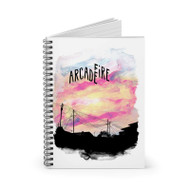 Onyourcases Arcade Fire Custom Spiral Notebook Ruled Line 118 Pages 59 Sheets 6 x 8 Inch 90 Gsm Paper School Business Notebook Blocknotes Schedule Diary Notes Journal