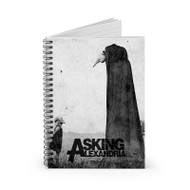 Onyourcases Asking Alexandria The Black Custom Spiral Notebook Ruled Line 118 Pages 59 Sheets 6 x 8 Inch 90 Gsm Paper School Business Notebook Blocknotes Schedule Diary Notes Journal