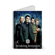 Onyourcases Breaking Benjamin New Custom Spiral Notebook Ruled Line 118 Pages 59 Sheets 6 x 8 Inch 90 Gsm Paper School Business Notebook Blocknotes Schedule Diary Notes Journal