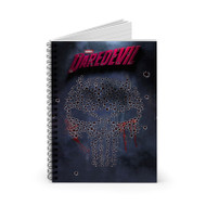 Onyourcases Daredevil Marvel Arts Custom Spiral Notebook Ruled Line 118 Pages 59 Sheets 6 x 8 Inch 90 Gsm Paper School Business Notebook Blocknotes Schedule Diary Notes Journal