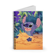 Onyourcases Disney Stitch Art Custom Spiral Notebook Ruled Line 118 Pages 59 Sheets 6 x 8 Inch 90 Gsm Paper School Business Notebook Blocknotes Schedule Diary Notes Journal