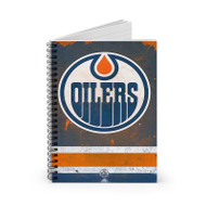 Onyourcases Edmonton Oilers Custom Spiral Notebook Ruled Line 118 Pages 59 Sheets 6 x 8 Inch 90 Gsm Paper School Business Notebook Blocknotes Schedule Diary Notes Journal