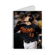 Onyourcases Manny Machado Baltimore Orioles Custom Spiral Notebook Ruled Line 118 Pages 59 Sheets 6 x 8 Inch 90 Gsm Paper School Business Notebook Blocknotes Schedule Diary Notes Journal