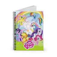 Onyourcases My Little Pony Arts Custom Spiral Notebook Ruled Line 118 Pages 59 Sheets 6 x 8 Inch 90 Gsm Paper School Business Notebook Blocknotes Schedule Diary Notes Journal