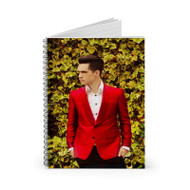 Onyourcases Panic at the Disco Brendon Urie Custom Spiral Notebook Ruled Line 118 Pages 59 Sheets 6 x 8 Inch 90 Gsm Paper School Business Notebook Blocknotes Schedule Diary Notes Journal