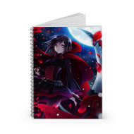 Onyourcases Rwby Ruby Custom Spiral Notebook Ruled Line 118 Pages 59 Sheets 6 x 8 Inch 90 Gsm Paper School Business Notebook Blocknotes Schedule Diary Notes Journal