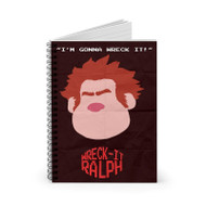 Onyourcases Wreck It Ralph Quotes Custom Spiral Notebook Ruled Line 118 Pages 59 Sheets 6 x 8 Inch 90 Gsm Paper School Business Notebook Blocknotes Schedule Diary Notes Journal