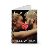 Onyourcases Zayn Malik Pillow Talk Kiss Custom Spiral Notebook Ruled Line 118 Pages 59 Sheets 6 x 8 Inch 90 Gsm Paper School Business Notebook Blocknotes Schedule Diary Notes Journal