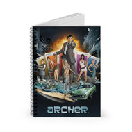 Onyourcases Archer With Womans Custom Spiral Notebook Ruled Line 118 Pages 59 Sheets 6 x 8 Inch 90 Gsm Paper School Business Work Notebook Blocknotes Schedule Diary Notes Journal