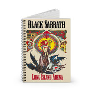 Onyourcases Black Sabbath Concert Long Island Arena Custom Spiral Notebook Ruled Line 118 Pages 59 Sheets 6 x 8 Inch 90 Gsm Paper School Business Work Notebook Blocknotes Schedule Diary Notes Journal