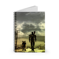 Onyourcases Fallout 3 With Dog Best Custom Spiral Notebook Ruled Line 118 Pages 59 Sheets 6 x 8 Inch 90 Gsm Paper School Business Work Notebook Blocknotes Schedule Diary Notes Journal