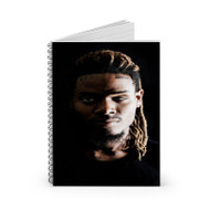 Onyourcases Fetty Wap Art Custom Spiral Notebook Ruled Line 118 Pages 59 Sheets 6 x 8 Inch 90 Gsm Paper School Business Work Notebook Blocknotes Schedule Diary Notes Journal