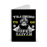 Onyourcases Goku Training Super Saiyan Dragon Ball Z Custom Spiral Notebook Ruled Line 118 Pages 59 Sheets 6 x 8 Inch 90 Gsm Paper School Business Work Notebook Blocknotes Schedule Diary Notes Journal