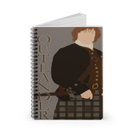 Onyourcases Jame Fraser III Outlander Custom Spiral Notebook Ruled Line 118 Pages 59 Sheets 6 x 8 Inch 90 Gsm Paper School Business Work Notebook Blocknotes Schedule Diary Notes Journal