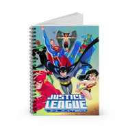 Onyourcases Justice League Unlimited Best Custom Spiral Notebook Ruled Line 118 Pages 59 Sheets 6 x 8 Inch 90 Gsm Paper School Business Work Notebook Blocknotes Schedule Diary Notes Journal