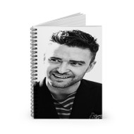 Onyourcases Justin Timberlake Art Custom Spiral Notebook Ruled Line 118 Pages 59 Sheets 6 x 8 Inch 90 Gsm Paper School Business Work Notebook Blocknotes Schedule Diary Notes Journal