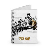 Onyourcases Lebron James More Than A Game Custom Spiral Notebook Ruled Line 118 Pages 59 Sheets 6 x 8 Inch 90 Gsm Paper School Business Work Notebook Blocknotes Schedule Diary Notes Journal