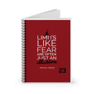 Onyourcases Michael Jordan Quotes Custom Spiral Notebook Ruled Line 118 Pages 59 Sheets 6 x 8 Inch 90 Gsm Paper School Business Work Notebook Blocknotes Schedule Diary Notes Journal