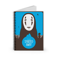 Onyourcases No Face Spirited Away Best Custom Spiral Notebook Ruled Line 118 Pages 59 Sheets 6 x 8 Inch 90 Gsm Paper School Business Work Notebook Blocknotes Schedule Diary Notes Journal