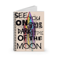 Onyourcases Pink Floyd The Dark Side of The Moon Quotes Custom Spiral Notebook Ruled Line 118 Pages 59 Sheets 6 x 8 Inch 90 Gsm Paper School Business Work Notebook Blocknotes Schedule Diary Notes Journal