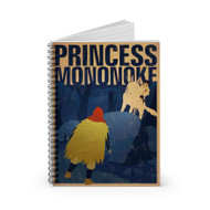 Onyourcases Princess Mononoke Simple Custom Spiral Notebook Ruled Line 118 Pages 59 Sheets 6 x 8 Inch 90 Gsm Paper School Business Work Notebook Blocknotes Schedule Diary Notes Journal