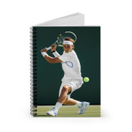 Onyourcases Rafael Nadal Tennis Best Custom Spiral Notebook Ruled Line 118 Pages 59 Sheets 6 x 8 Inch 90 Gsm Paper School Business Work Notebook Blocknotes Schedule Diary Notes Journal