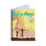 Onyourcases Rick and Morty Best Custom Spiral Notebook Ruled Line 118 Pages 59 Sheets 6 x 8 Inch 90 Gsm Paper School Business Work Notebook Blocknotes Schedule Diary Notes Journal